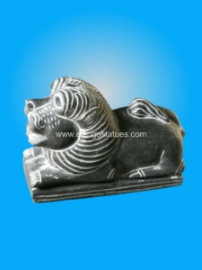 Lion Vaganam Sculpture