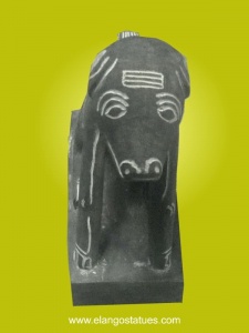 Dog Vaganam Sculpture